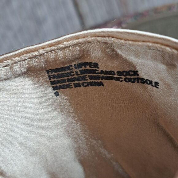 BIRDIES The Dove Floral Pink Petal Sequin Slip On Mule Women's Sz 9 NIB - Picture 8 of 9